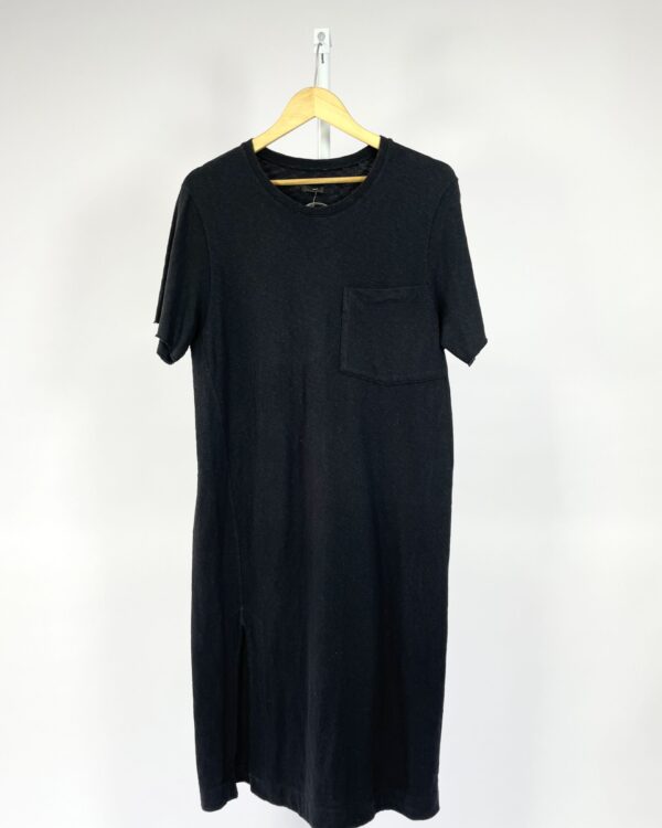 Vestido algodão preto OSKLEN - M - VEDIDO SIST OTO