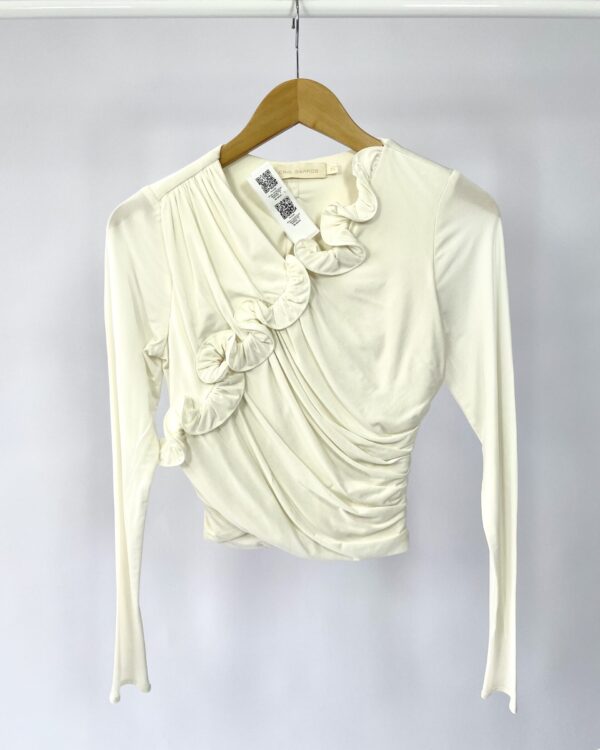 Blusa manga longa detalhes CRIS BARROS - P