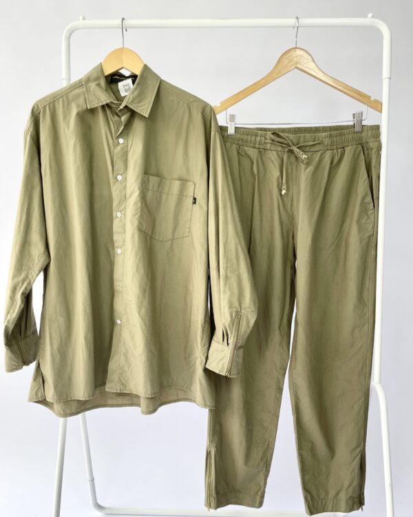 Conjunto algodao verde THE PARADISE - G