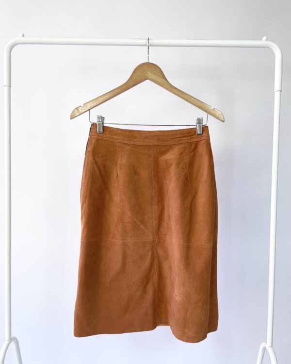 Saia terracota chamois EVA - 38 - VENDIDO SISTEMA OTO