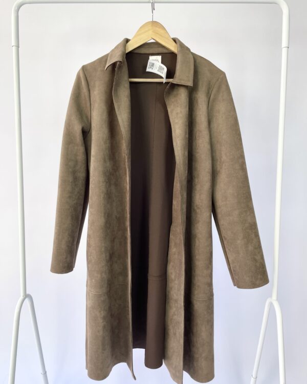 Trench coat marrom ZARA - M - VENDIDO SISTEMA OTTO