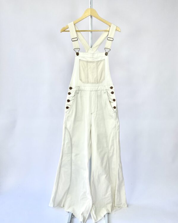 Jardineira off white DRESS TO - 42vendido sistema otto