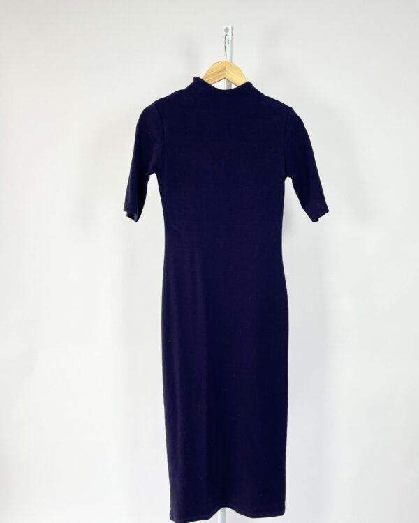 Vestido longo malha azul marinnho ZARA - G - VENDIDO SIST OTO