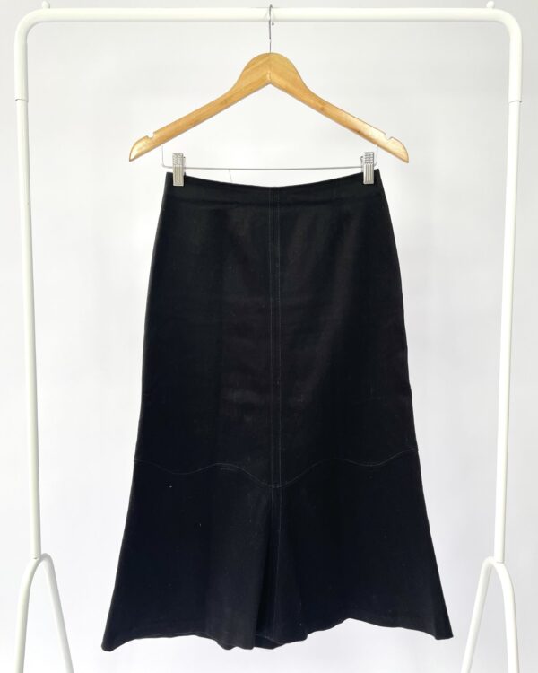Saia midi preta EVA - 36 - VENDIDO SISTEMA OTO