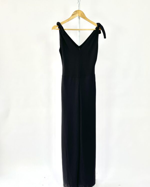 Macacão preto amarração na alça EVA - P - VENDIDO SISTEMA OTO