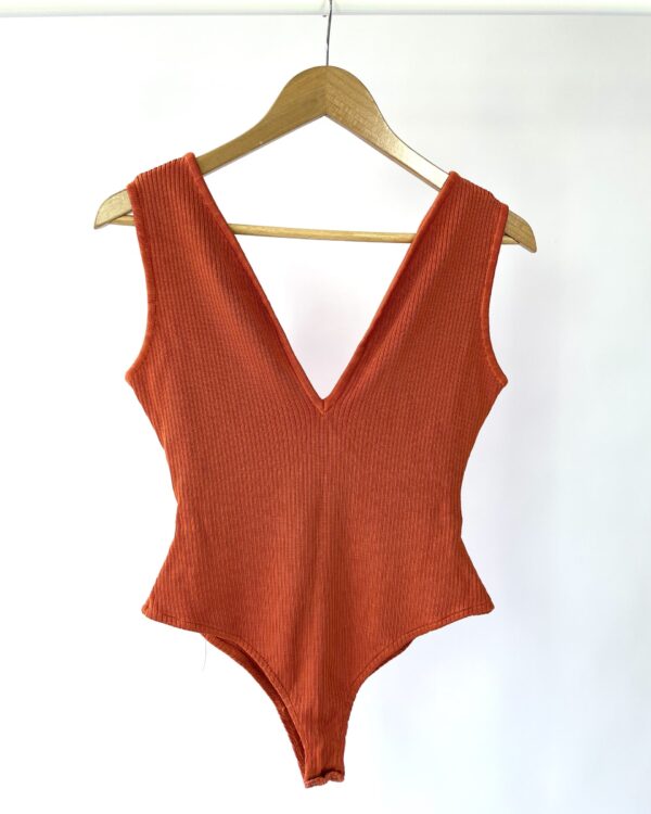 Body terracota decote NV - G - VENDIDO SISTEMA OTTO