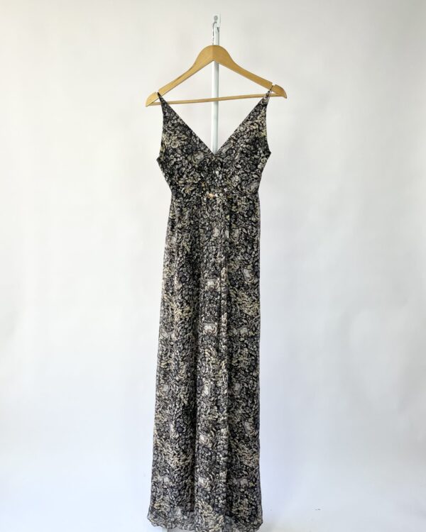 Vestido longo com estamp ANIMALE - 38 - VENDIDO SIST OTO