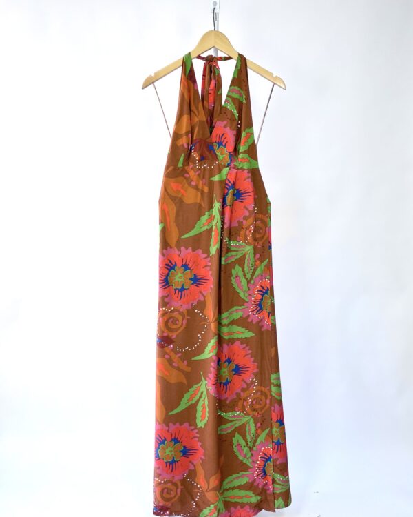 Vestido estamp frente unica CANTÃO - G - VENDIDO SIST OTO