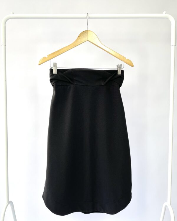 Saia midi preto MARIA FILÓ - P - VENDIDO SISTEMA OTO