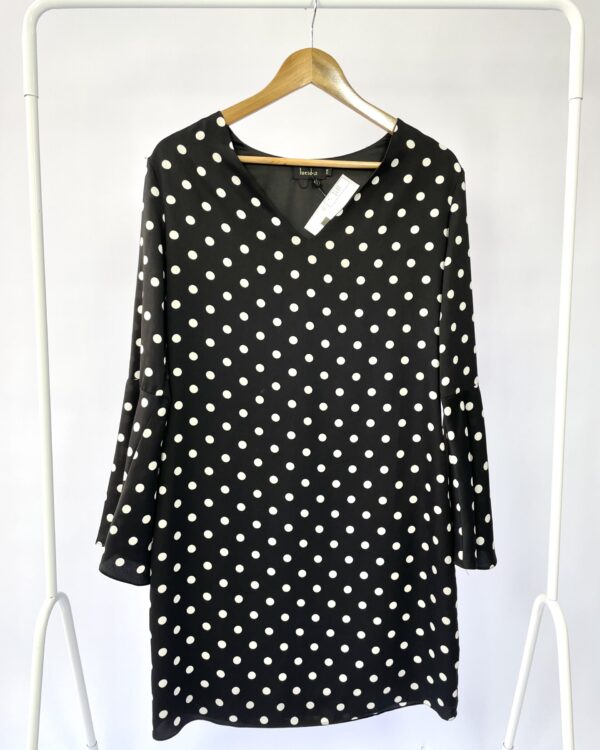 Vestido midi poa LUCIDEZ - P- vendido sistema otto