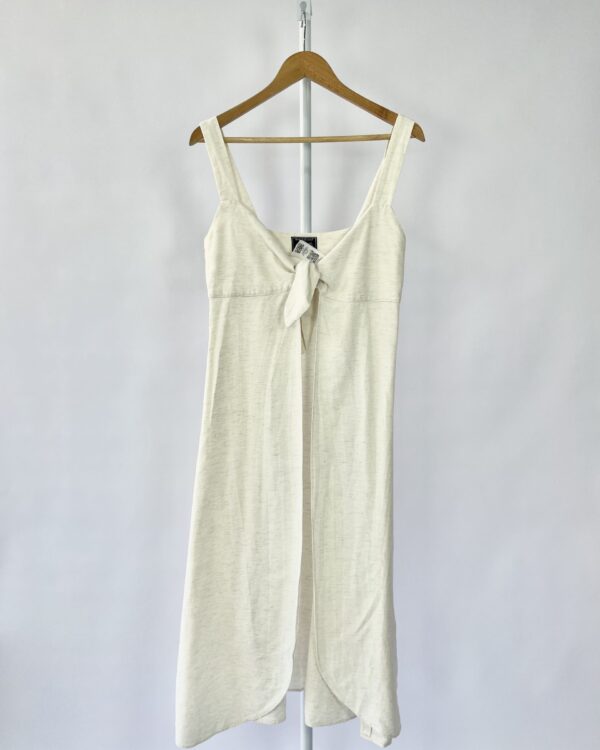 Sobreposição off white linho BIANCA DE LUCA + ANPÕ - M