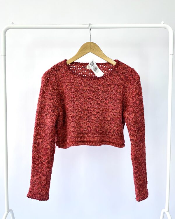 Cropped de tricot vermelho NV - PP - VENDIDO SISTEMA OTTO