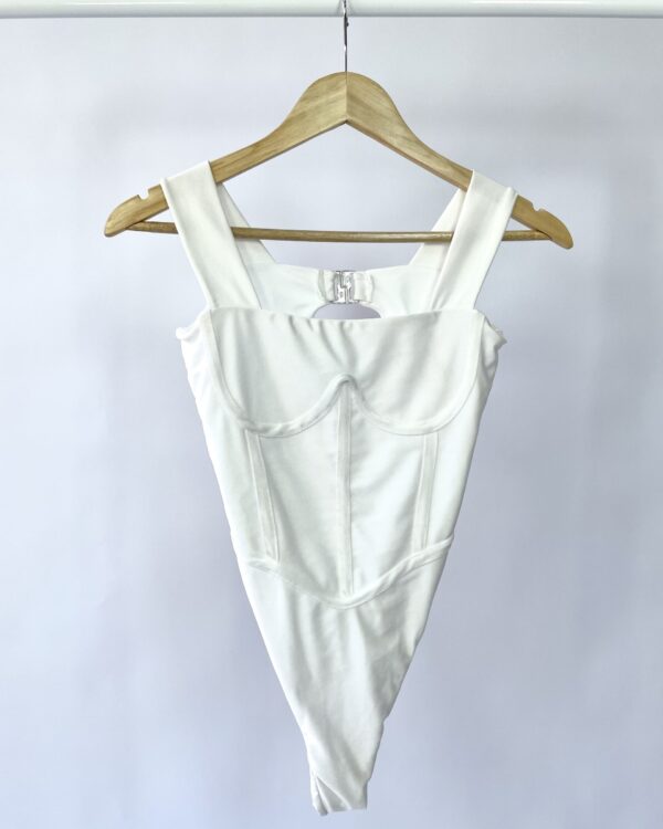 Body decote costas branco MALI - PP - VENDIDO SISTEMA OTTO