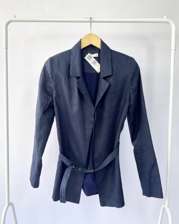 Blazer linho marinho HIT - PP - VENDIDO SIST OTO