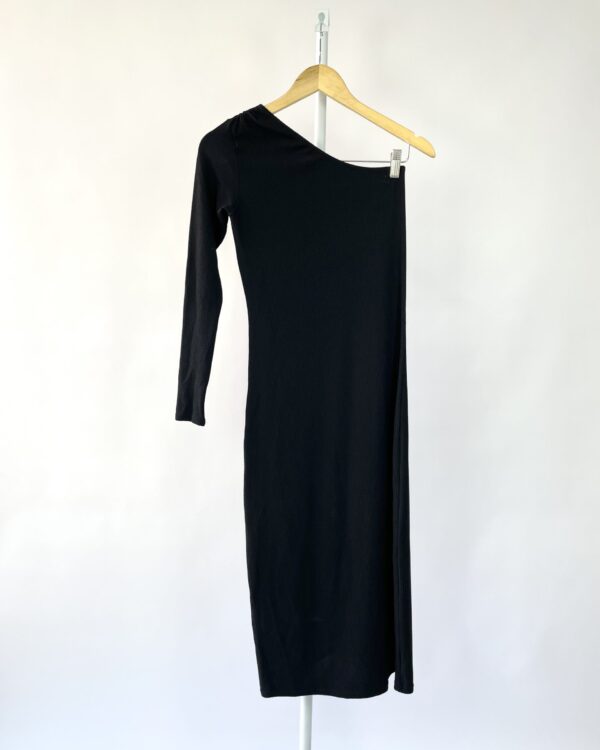 Vestido malha um ombro so CIA MARITIMA - P - VENDIDO SISTEMA OTTO