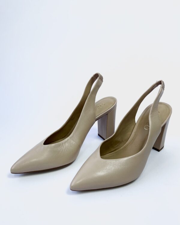 Sapato de salto nude AREZZO - 35 - VENDIDO SISTEMA OTTO