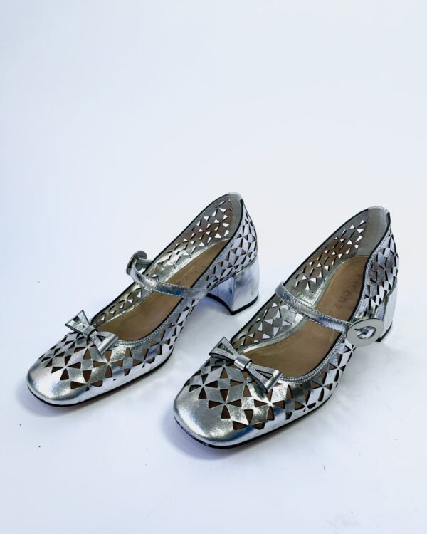 Scarpin prata VICENZA - 38 - VENDIDO SISTEMA OTO