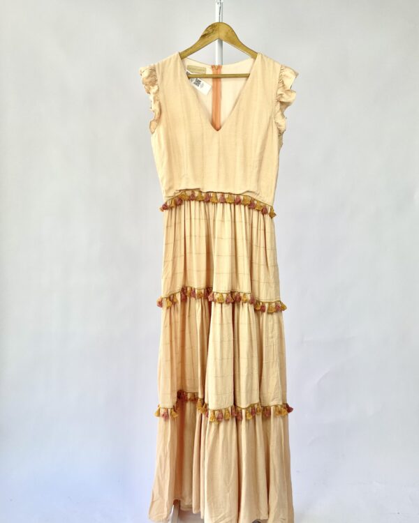 Vestido longo barbicahos  rose ACQUA MARINA - M