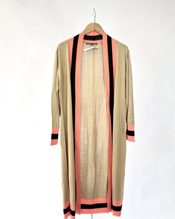 Casaco marrom com detalhe laranja SHOULDER - M VENDIDO SISTEMA OTTO