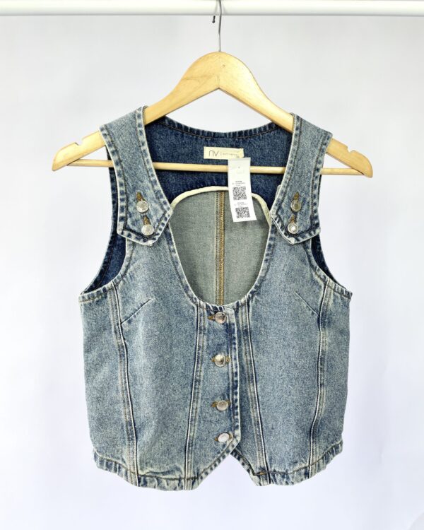 Colete jeans NV - 38 - VENDIDO SIST OTO