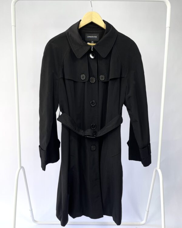 Trench coat preto LONDON FOG - GG