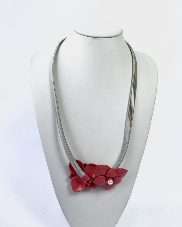 Cinto malha metal flor blush ISA BAHIA VENDIDO SISTEMA OTO