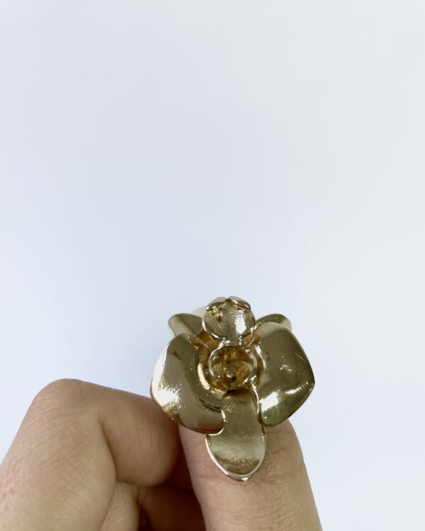 Anel flor ouro ISA BAHIA - VENDIDO SISTEMA OTO