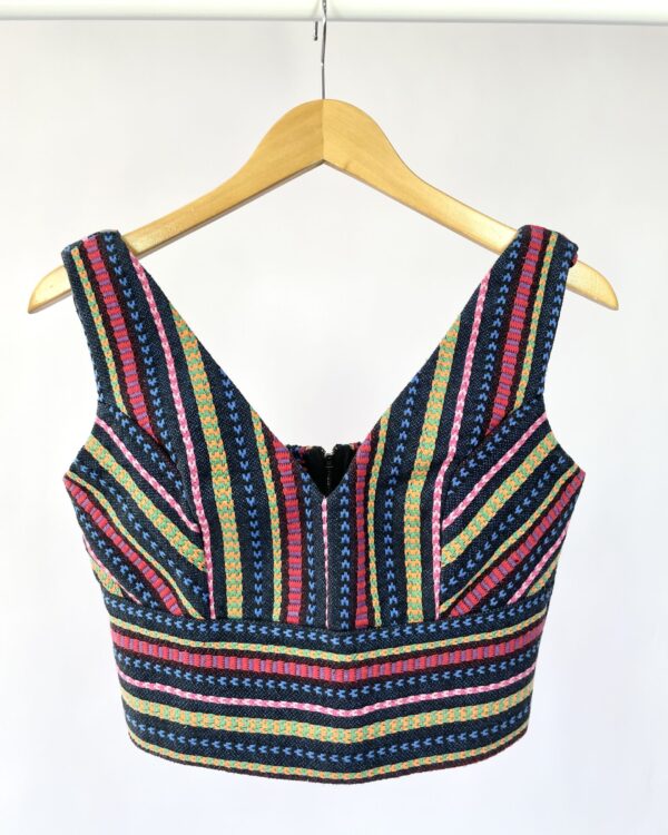 Cropped colorido MIXED - P - VENDIDO SISTEM OTO