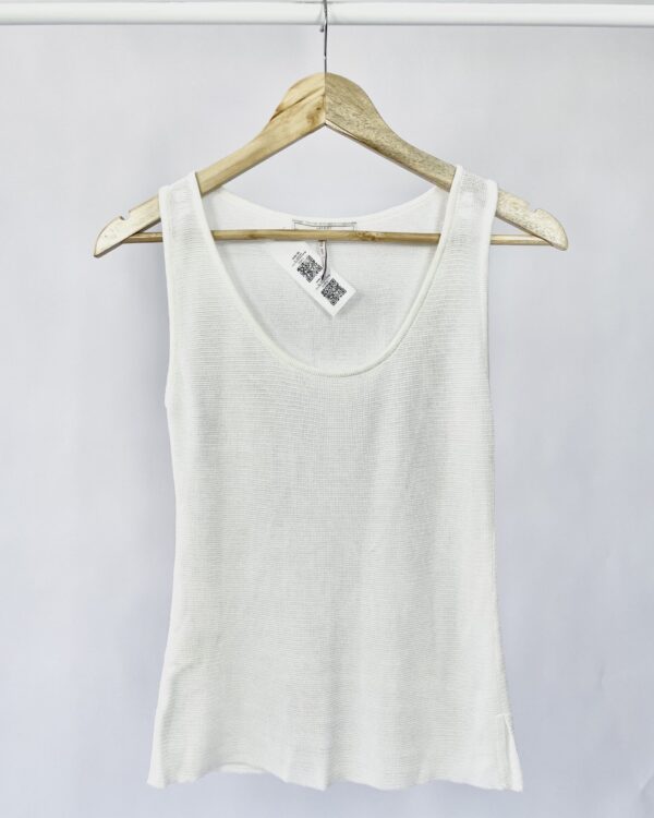 Blusa branca de tricot LAFORT - P-VENDIDO SISTEMA OTTO