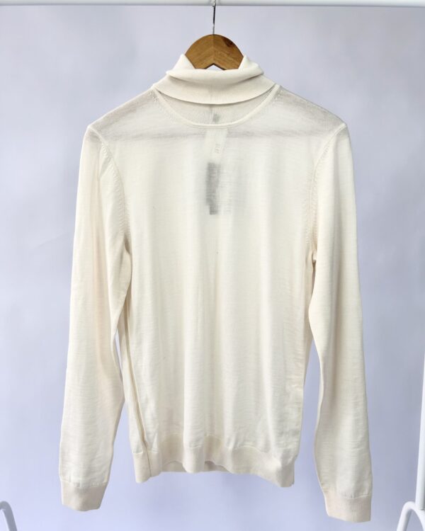 Casaco tricot gola alta off white HUGO BOSS - P *NUNCA USADO* - VENDIDO SISTEMA OTTO