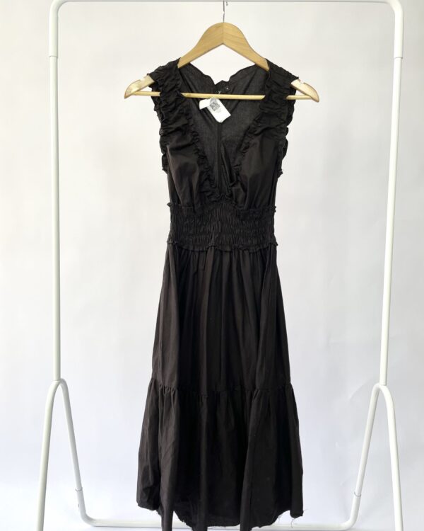 Vestido midi preto LOJA 3 - P