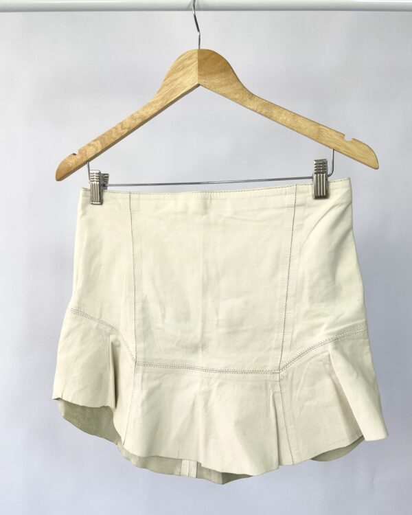 Saia couro gelo ANIMALE - P-VENDIDO SISTEMA OTTO