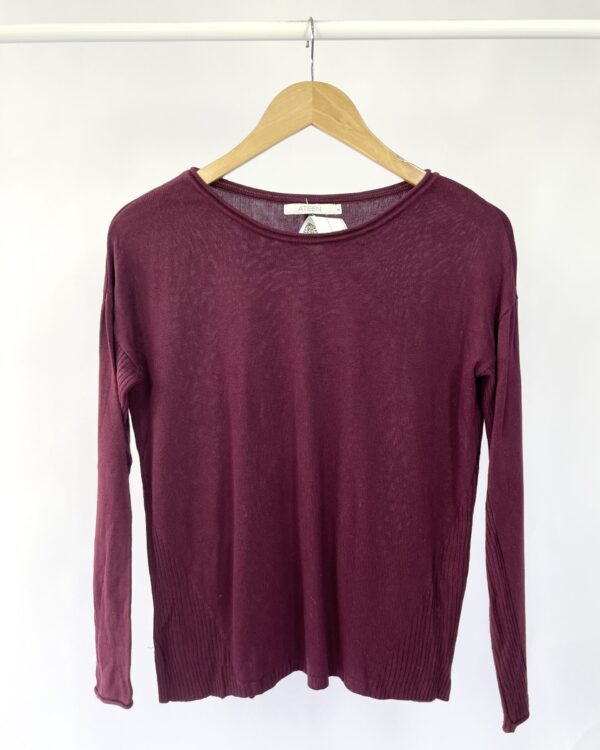Blusa roxo tricot ATEEN - P - VENDIDO SIST OTO