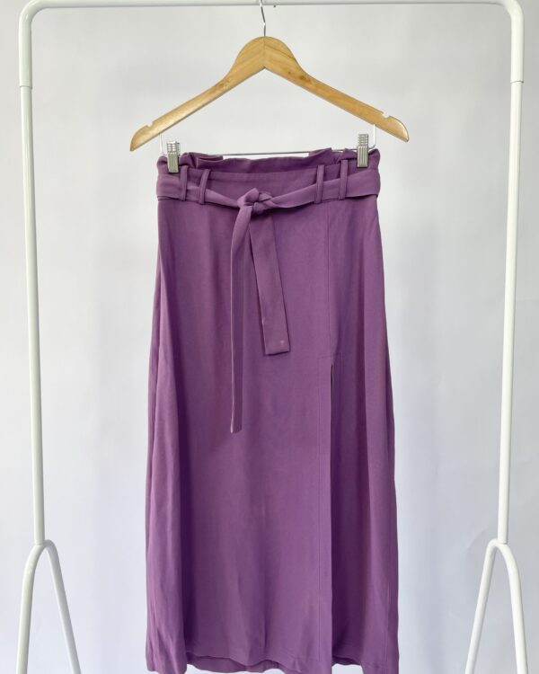 Saia roxa com detalhes NV - 40 - VENDIDO SISTEMA OTTO