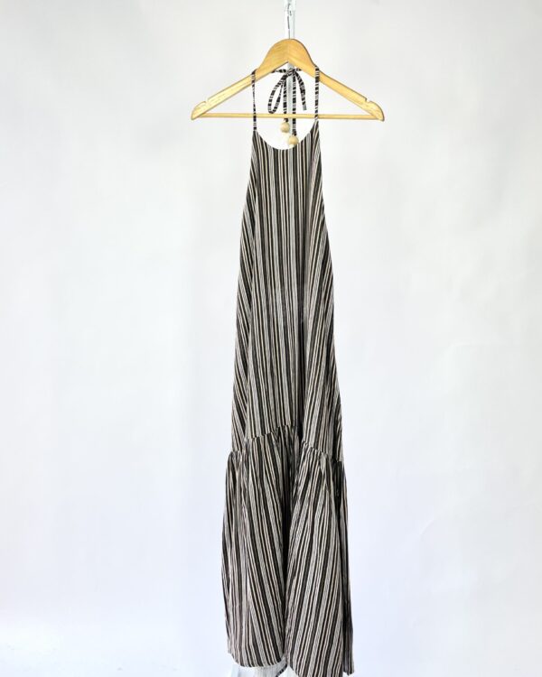 Vestido listras frebte unica BORANA - M - VENDIDO SISTEMA OTTO