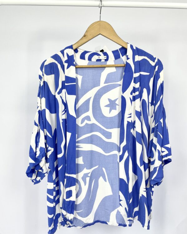 Kimono azul e branco LOJA 3 - PP