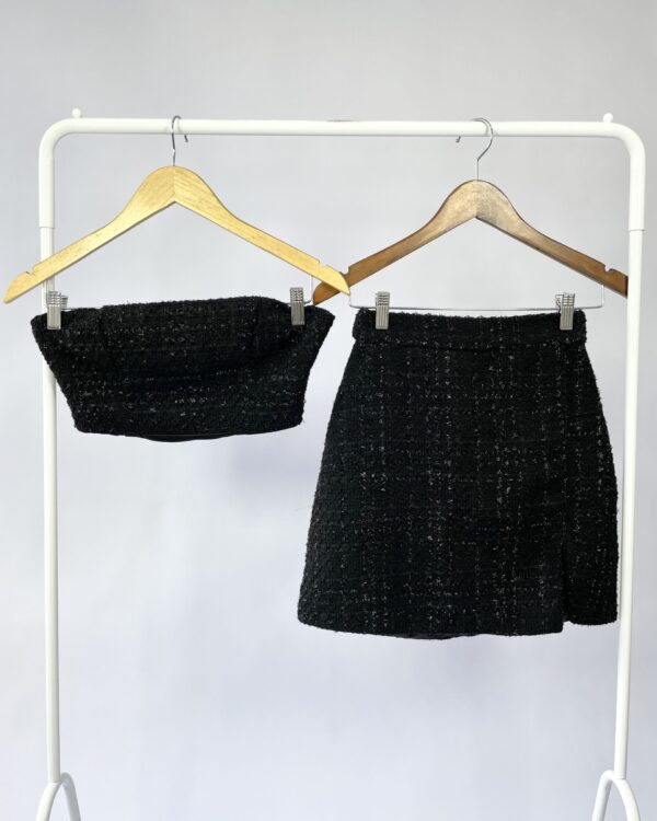 Cnjunto twed saia e croped AGILITA - 34 - VENDIDO SISTEMA OTTO