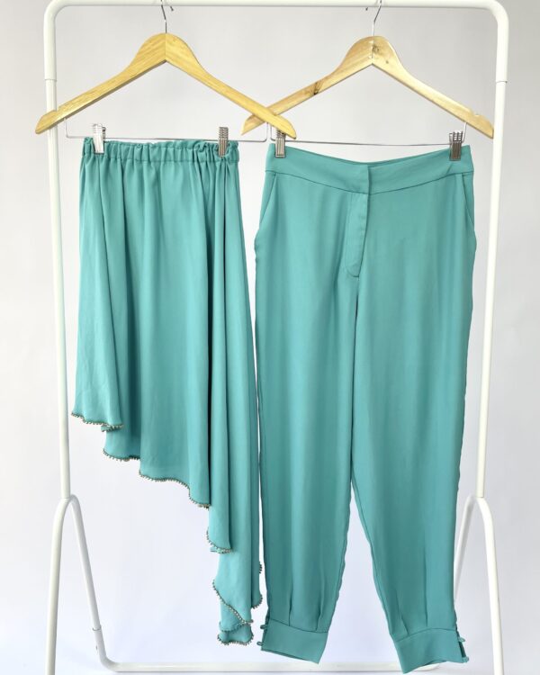 Conjunto calça e top  azul AIM  - P *NUNCA USASA* - VENDIDO ISTEMS OTO