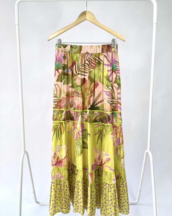 Saia cestammpada e coloridad DRESS TO - M - VENDIDO SISTEMA OTO