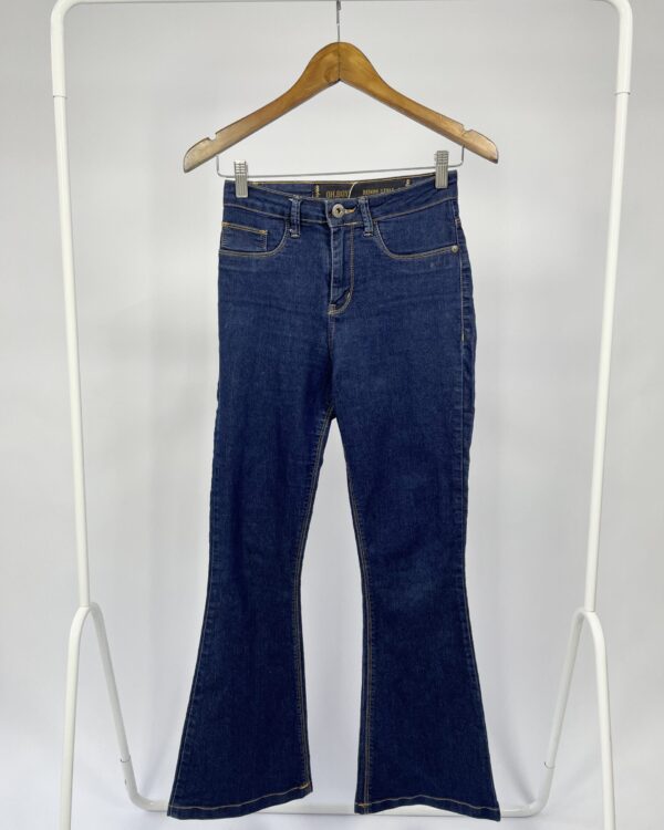 Calça flare jeans escuro OH BOY - 36 - VENDIDO SISTEMA OTO