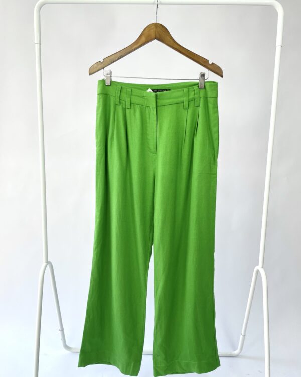 Pantalona verde MARIA FILO - M - VENDIDO SISTEMA OTO