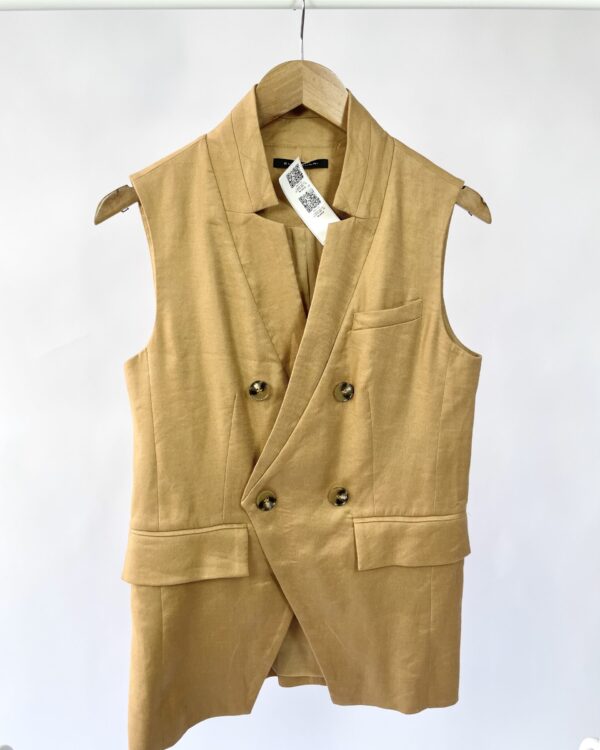 Colete marrom ELIETAHARI - 38 - VENDIDO SIST OTO