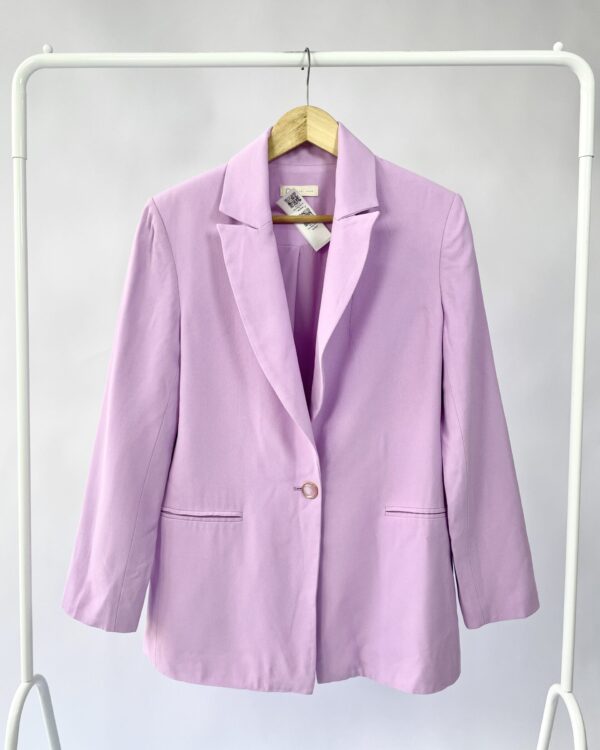 Maxi blazer lilas NV - P - VENDIDO SISTEMA OTTO