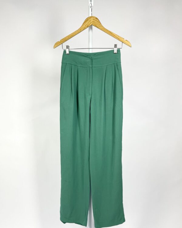 Pantalona alfaiataria verde NV - 34 - VENDIDO SISTEMA OTO