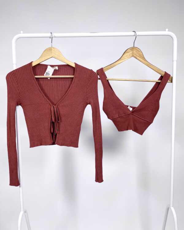 Twuin set marrom NV - PP - VENDIDO SISTEMA OTO