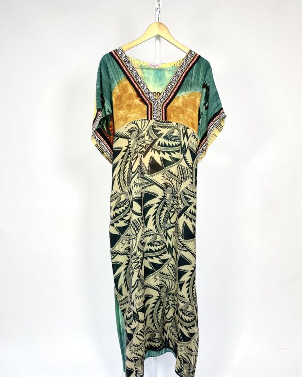 Vestido seda estampado ROXANNE DUCHIMI - M - VENDIDO SISTEMA OTTO