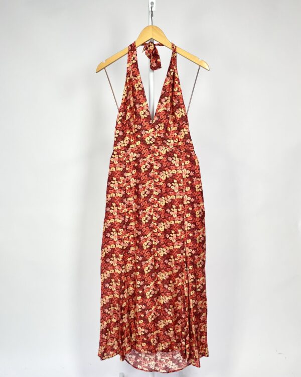 Vestido midi florido VIX - P - VENDIDO SISTEMA OTTO