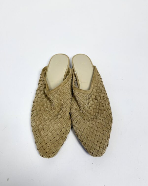 Mule bege ZARA - 40 - VENDIDO SISTEMA OTO