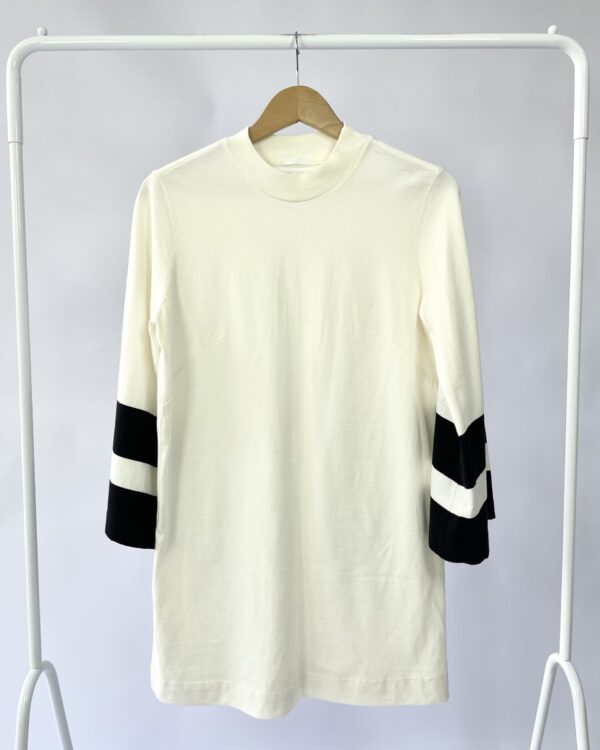 Vestido malha off white OSKLEN - P - VENDIDO SISTEMA OTO