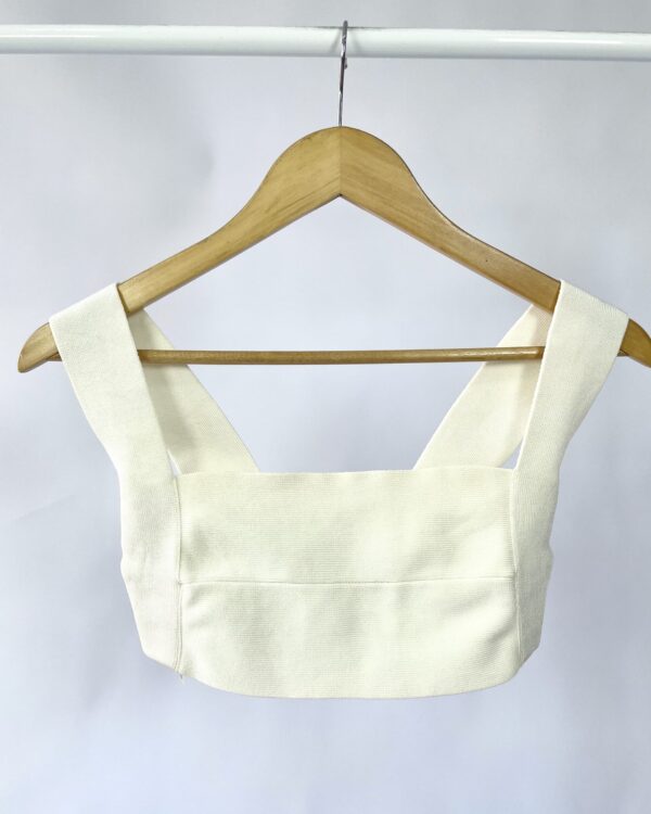 Top bandagem off white HAIGHT - P